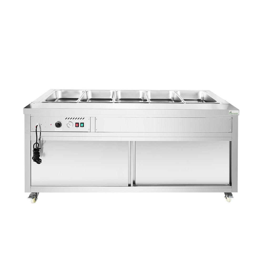FED Thermaster PG180FE-XB - Wet & Dry Bain Marie 5x GN 1/1 1800mm - image 2