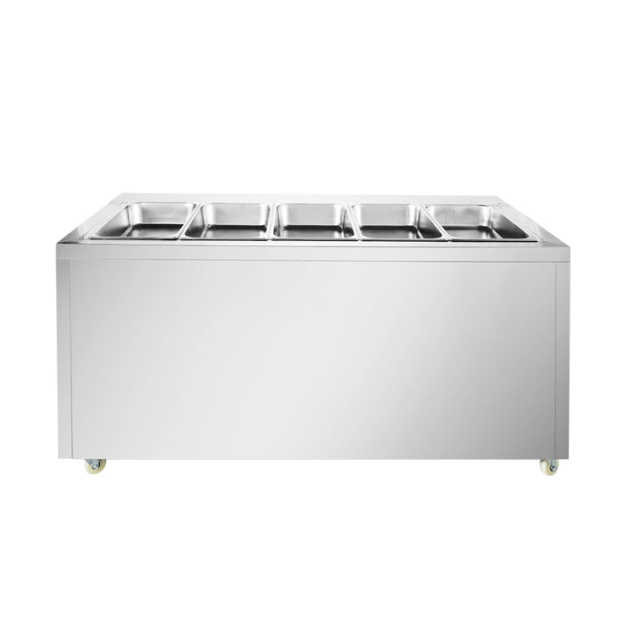 FED Thermaster PG180FE-XB - Wet & Dry Bain Marie 5x GN 1/1 1800mm - image 5