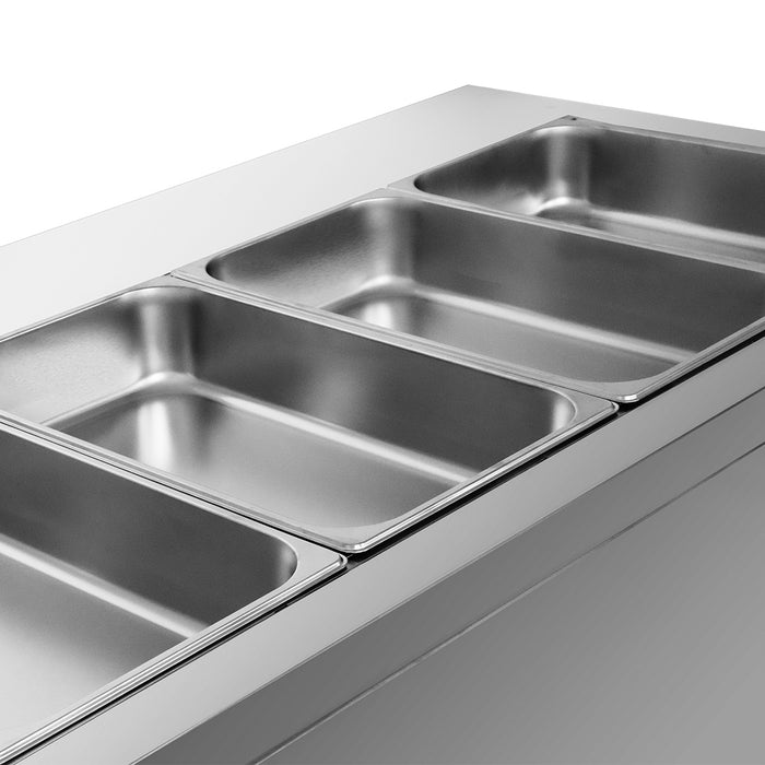 FED Thermaster PG180FE-XB - Wet & Dry Bain Marie 5x GN 1/1 1800mm - image 7