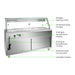 FED Thermaster PG180FE-XG - Heated Bain Marie Display with Glass Canopy 5x GN 1/1 - image 2