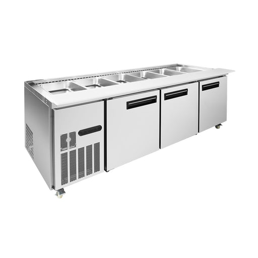 FED Thermaster PG210FA-XB - Refrigerated Salad Bar Station 6x GN 1/1 2140mm - image 2