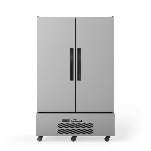 Williams Quartz Star HQS2SSHC - 2 Door Stainless Steel Upright Storage Fridge 1225mm 900L