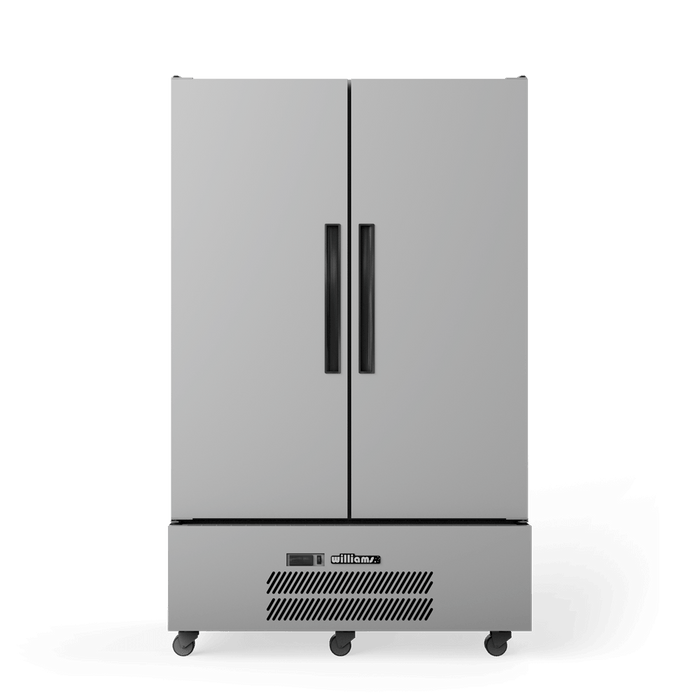 Williams Quartz Star HQS2SSHC - 2 Door Stainless Steel Upright Storage Fridge 1225mm 900L