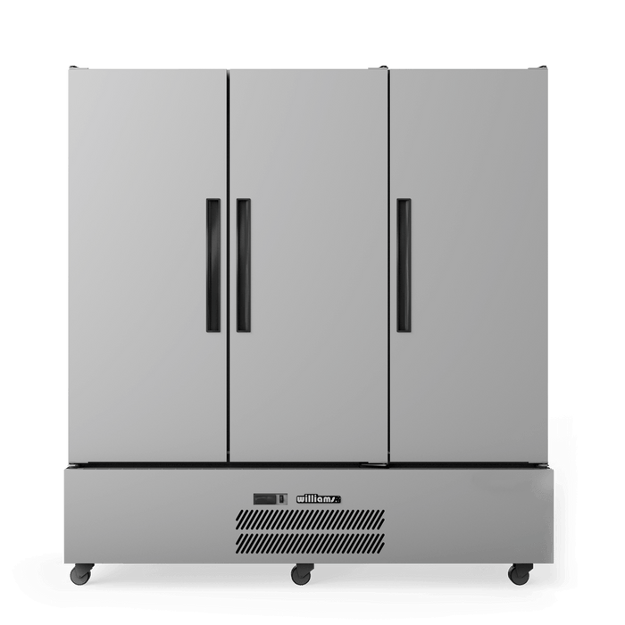 Williams Quartz Star HQS3SSHC - 3 Door Stainless Steel Upright Storage Fridge 1845mm 1500L