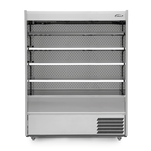 Williams Gem Multideck M150MTSCN - Stainless Steel Open Deck Fridge with Night Blind 1510mm 740L