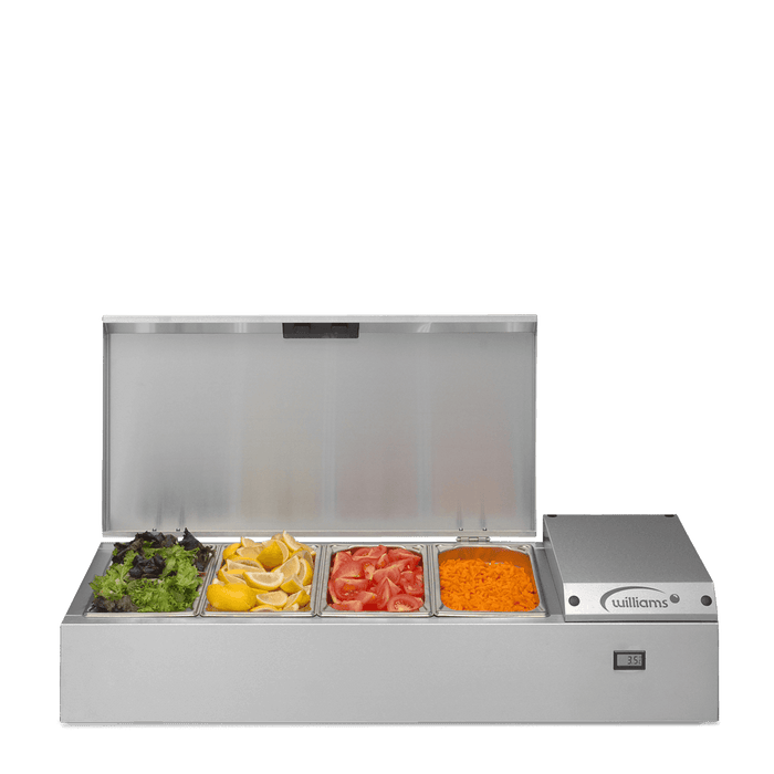 Williams Thermowell TW9 - 4 Pan Countertop Refrigerated Well 980mm