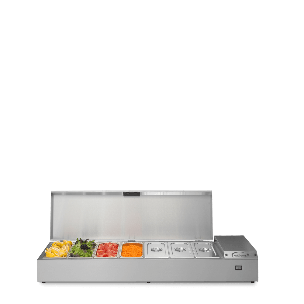 Williams Thermowell TW15 - 7 Pan Countertop Refrigerated Well 1510mm