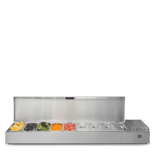 Williams Thermowell TW18 - 9 Pan Countertop Refrigerated Well 1862mm