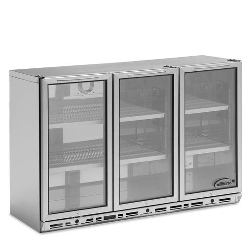 Williams Bottle Cooler BC3SS - 3 Door Stainless Steel Bottle Cooler 1350mm 368L