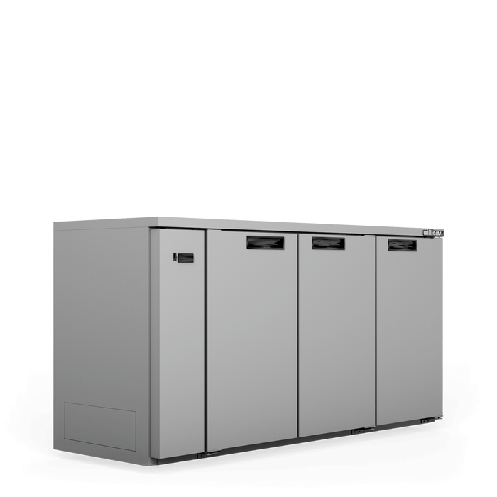 Williams Cameo HC3USSHC / HC3RSS - 3 Door Stainless Steel Undercounter Display Fridge 2017mm 640L