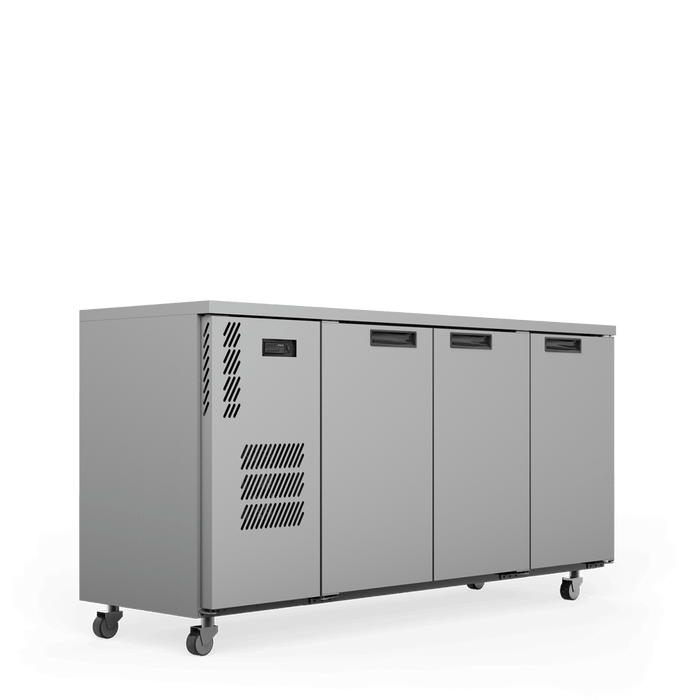 Williams Cameo HC3USSHC / HC3RSS - 3 Door Stainless Steel Undercounter Display Fridge 2017mm 640L