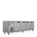 Williams Boronia HB4USSHC / HB4RSS - 4 Door Stainless Steel Undercounter Display Fridge 2775mm 760L