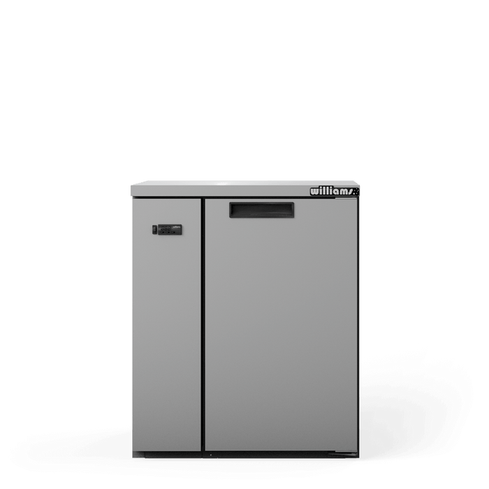 Williams Cameo HC1USS / HC1RSS - 1 Door Stainless Steel Undercounter Display Fridge 977mm 200L