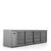 Williams Boronia HB4UGSHC / HB4RGS - 4 Door Stainless Steel Undercounter Display Fridge 2775mm 760L