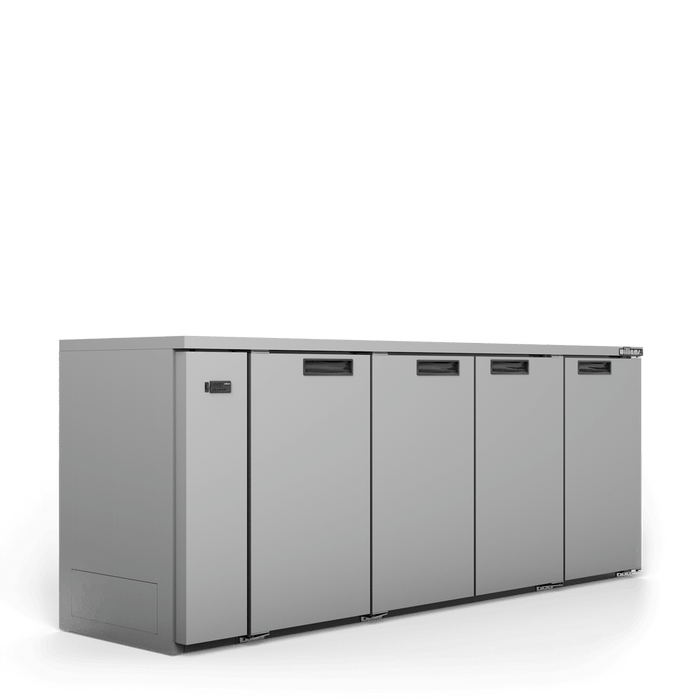 Williams Cameo HC4USSHC / HC4RSS - 4 Door Stainless Steel Undercounter Display Fridge 2537mm 870L