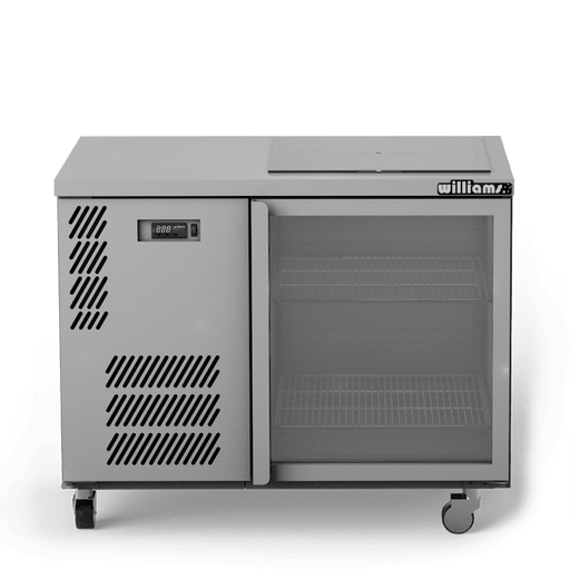 Williams Glass Chiller GC1UGDSL / GC1RGDSL - 1 Door Spring Loaded Glass Chiller 1021mm
