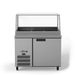 Williams Banksia HSP3UBASS - 1 Door Stainless Steel Prep Counter Fridge With Flat Blown Air Well 1120mm 250L