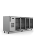 Williams Cameo HC4UGSHC / HC4RGS - 4 Door Stainless Steel Undercounter Display Fridge 2537mm 870L