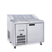 Williams Jade Pizza HJ1PCBASS - 1 Door Stainless Steel Pizza Prep Counter Fridge With Blown Air Well 1152mm 400L
