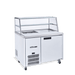 Williams Jade Sandwich HJ1SCBA - 1 Door White Colorbond Prep Counter Fridge With Blown Air Well 1152mm 250L