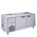Williams Jade Sandwich HJ2SCBASS - 2 Door Stainless Steel Prep Counter Fridge With Blown Air Well 1815mm 500L