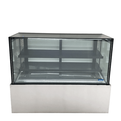 Williams Topaz Cake Display HTG18HC - 2 Tier Plus Base Free Standing Refrigerated Cake & Food Display 1800mm