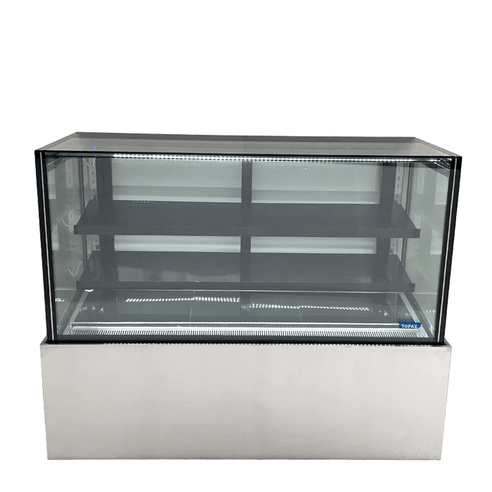 Williams Topaz Cake Display HTG18HC - 2 Tier Plus Base Free Standing Refrigerated Cake & Food Display 1800mm