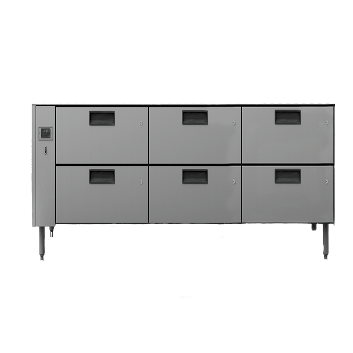 Williams Jarrah JL6R - 6 Drawer Hiline Fridge 1675mm