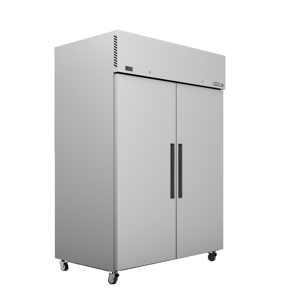 Williams Crystal LC2TSS - 2 Door Stainless Steel Upright Bakery Freezer 1466mm 1630L