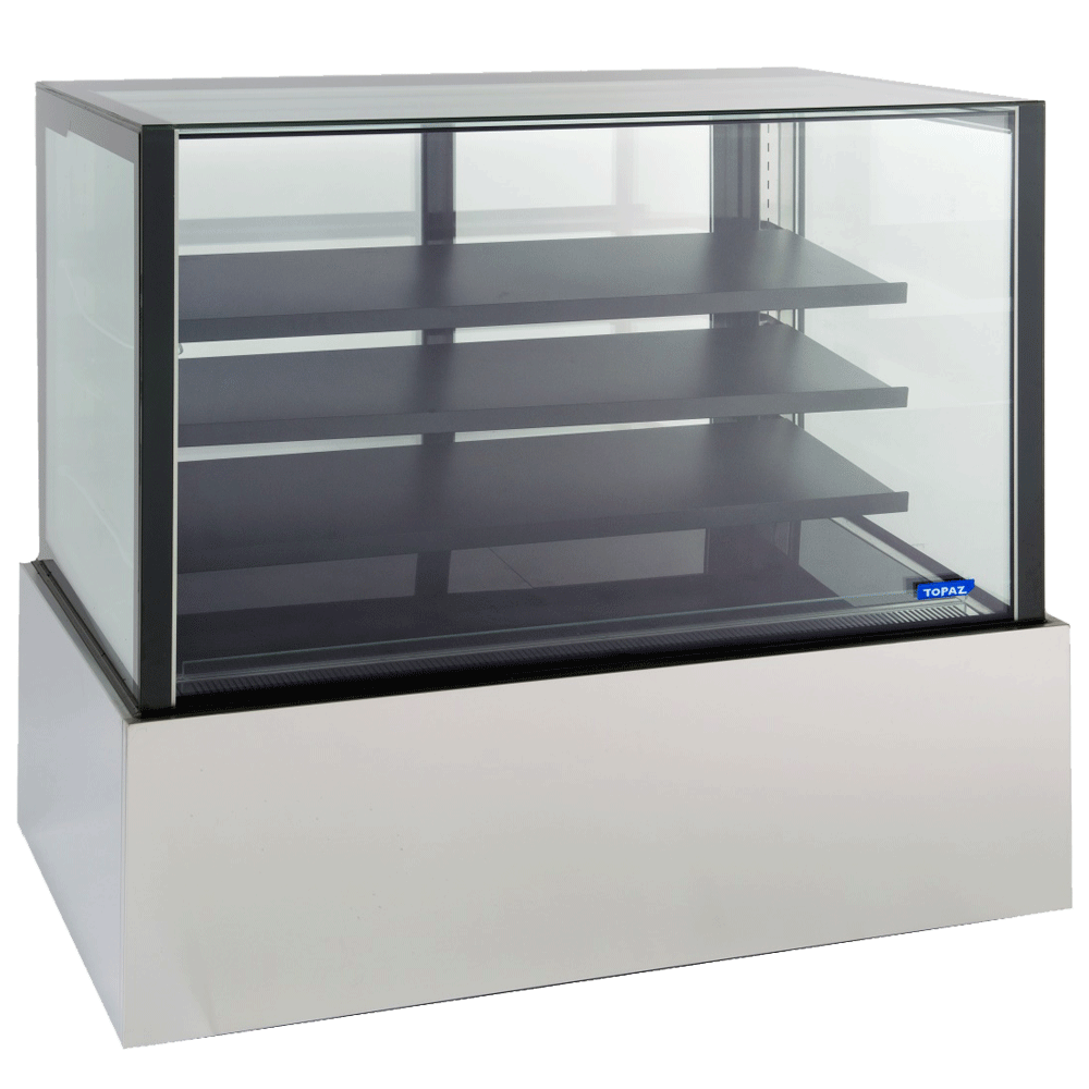 Williams Topaz Cake Display HTGH15 - Three Tier (Plus Base) Free Standing Refrigerated Cake Display 1500mm