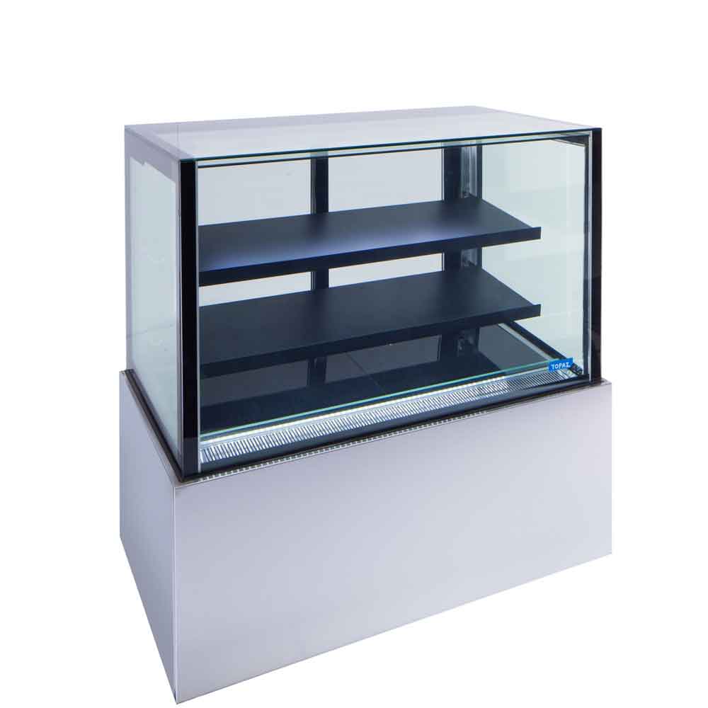 Williams Topaz Cake Display HTG9HC - Two Tier (Plus Base) Free Standing Refrigerated Cake Display 900mm