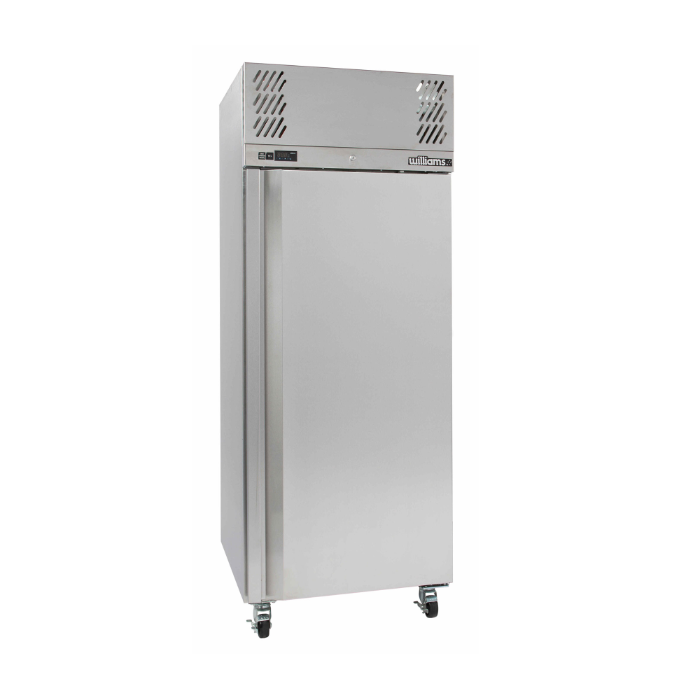 Williams Garnet HG1SSHC - 1 Door 2/1 GN Stainless Steel Upright Fridge 727mm 610L