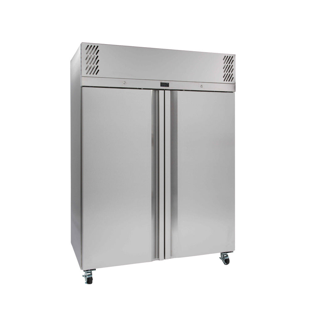 Williams Garnet HG2SSHC - 2 Door 2/1 GN Stainless Steel Upright Fridge 1400mm 1270L