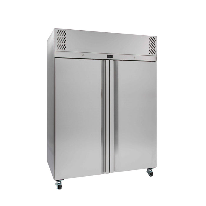 Williams Garnet LG2SSHC - 2 Door 2/1 GN Stainless Steel Upright Freezer 1400mm 1270L