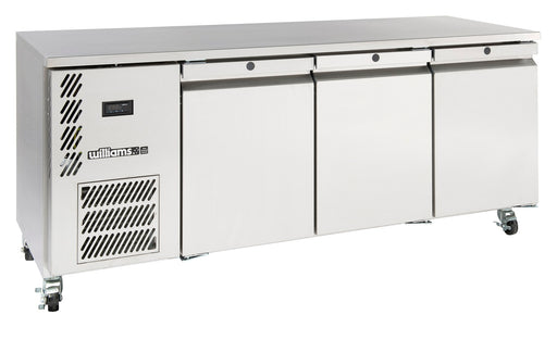 Williams Opal HO3USSHC / HO3RSS - 3 Door Stainless Steel Undercounter Fridge 1910mm 510L