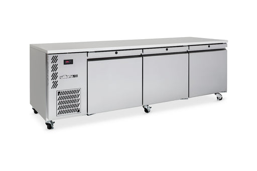 Williams Emerald HE3USS / HE3RSS - 3 Door Stainless Steel Undercounter Fridge 2506mm 900L