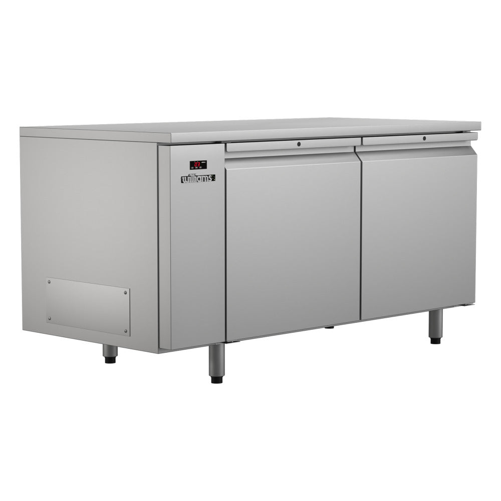 Williams Emerald HE2USS / HE2RSS - 2 Door Stainless Steel Undercounter Storage Fridge 1816mm 610L