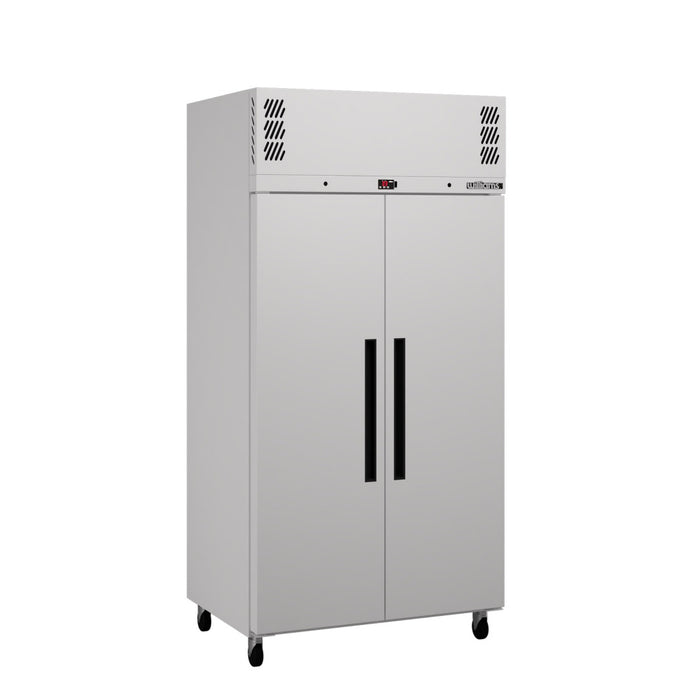 Williams Pearl LPR2SWHC - Slim 2 Door White Colorbond Upright Storage Freezer 1000mm 750L