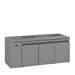 Williams Opal HO3USSBA / HO3RSSBA - 3 Door Stainless Steel Undercounter Fridge With Blown Air Well 1910mm 510L
