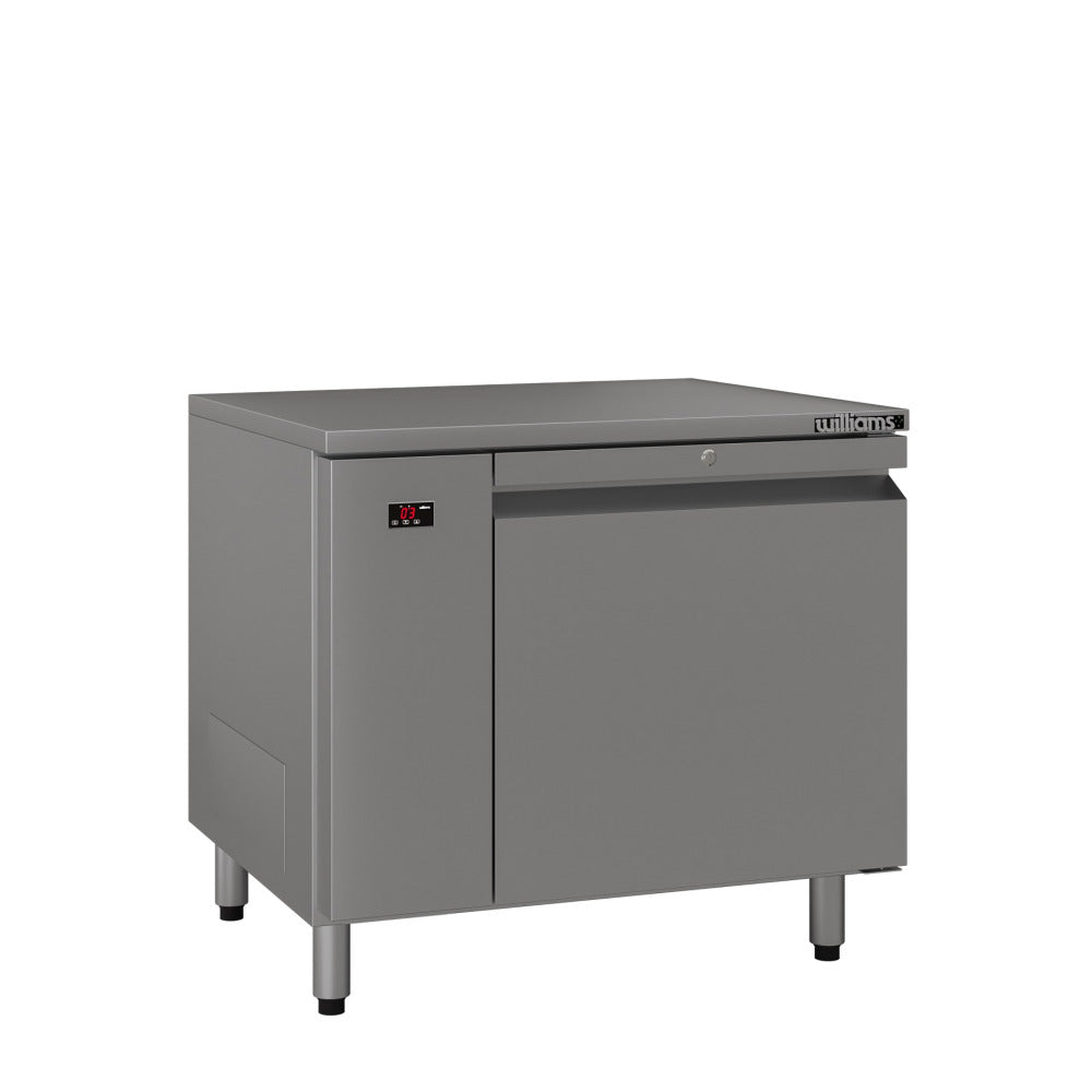 Williams Emerald HE1USS / HE1RSS - 1 Door Stainless Steel Undercounter Storage Fridge 1153mm 310L