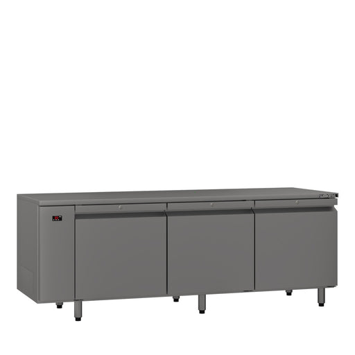 Williams Emerald HE3USS / HE3RSS - 3 Door Stainless Steel Undercounter Fridge 2506mm 900L