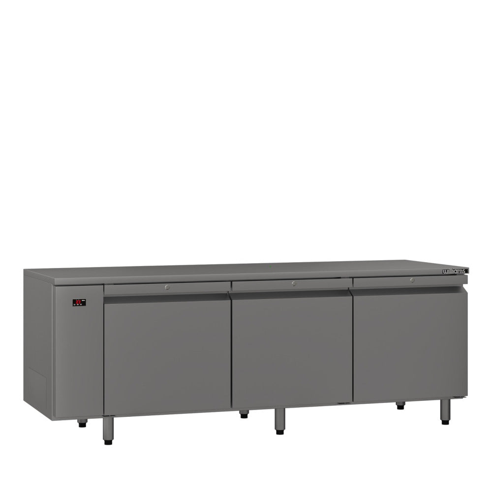 Williams Emerald LE3RSS - 3 Door Stainless Steel Undercounter Freezer 2324mm 900L