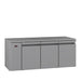 Williams Opal LO3USSHC / LO3RSS - 3 Door Stainless Steel Undercounter Freezer 1910mm 510L