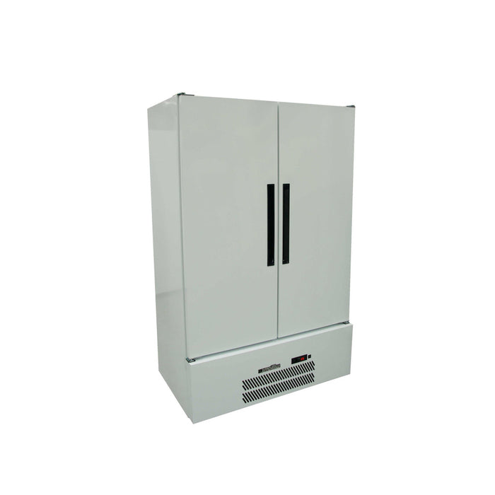 Williams Quartz Star HQS2SWHC - 2 Door White Colorbond Upright Storage Fridge 1225mm 900L