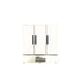 Williams Quartz Star HQS3SWHC - 3 Door White Colorbond Upright Storage Fridge 1845mm 1500L