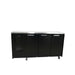 Williams Cameo HC3USBHC / HC3RSB - 3 Door Black Colorbond Undercounter Display Fridge 2017mm 640L