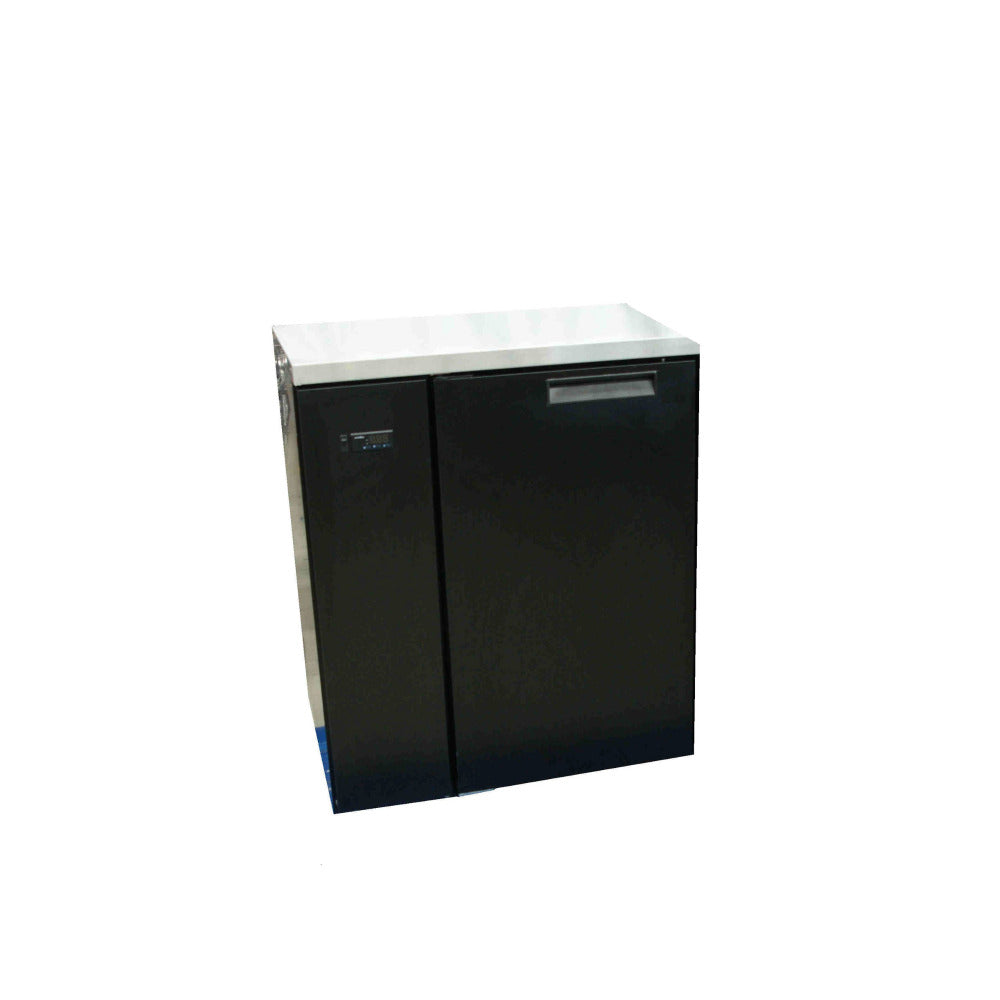 Williams Cameo HC1USB / HC1RSB - 1 Door Black Colorbond Undercounter Display Fridge 977mm 200L