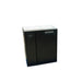 Williams Cameo HC1USB / HC1RSB - 1 Door Black Colorbond Undercounter Display Fridge 977mm 200L