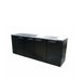 Williams Cameo HC4USBHC / HC4RSB - 4 Door Black Colorbond Undercounter Display Fridge 2537mm 870L