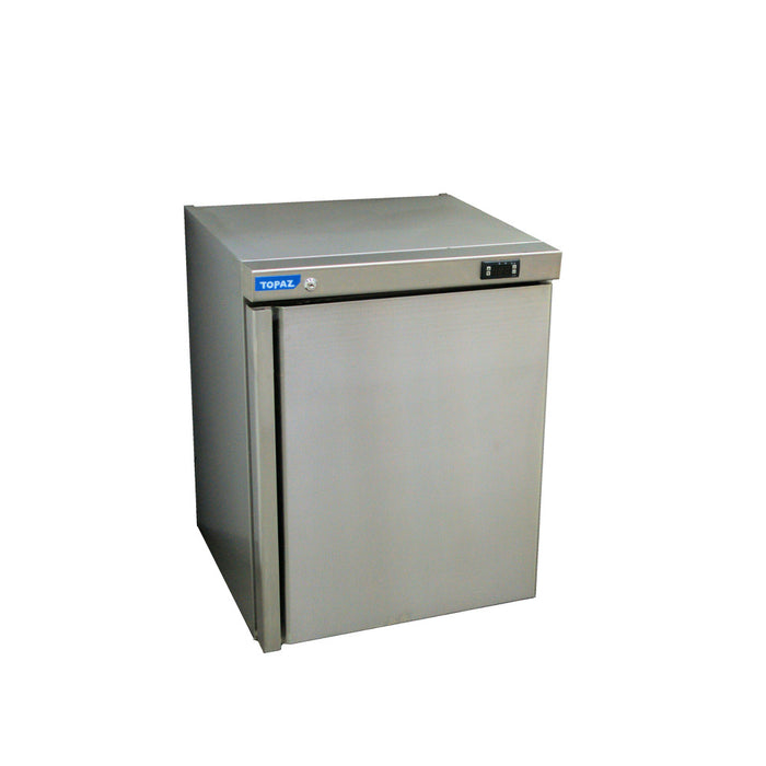 Williams Topaz Compact LTM1SSHC - 1 Door Counter Stainless Steel Compact Solid Door Freezer 600mm 120L